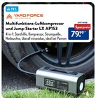 Multifunktions-Luftkompressor und Jump-Starter LX AP153 von Yard Force im aktuellen ALDI SÜD Prospekt für 79,99 €