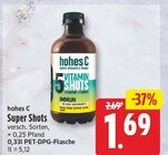 Super Shots im Angebot bei WEZ in Bad Salzuflen Super Shots Angebote von hohes C bei WEZ Bad Salzuflen für 1,69 €