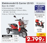E-Carrier 25 V.3 ohne Koffer im Netto Marken-Discount Prospekt E-Carrier 25 V.3 ohne Koffer von Rolektro im aktuellen Netto Marken-Discount Prospekt fĂŒr 2.799,00 âŹ