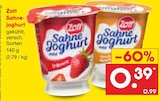 Aktuelle Joghurt Angebote bei Netto Marken-Discount in Braunschweig Aktuelles Sahnejoghurt Angebot bei Netto Marken-Discount in Braunschweig ab 0,39 €