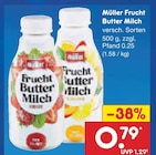 Frucht Butter Milch Angebote von Müller bei Netto Marken-Discount Neumünster für 0,79 €