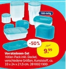 Vorratsdosen-Set Angebote bei ROLLER Herne für 9,99 €