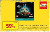 Construction Pokemon Ronflex - LEGO - Intermarché Super à Lille Construction Pokemon Ronflex - LEGO en promo chez Intermarché Super Lille à 59,90 €