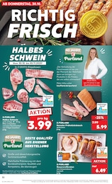 Halbes Schwein Angebot im aktuellen Kaufland Prospekt auf Seite 32