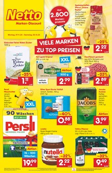 Netto Marken-Discount Prospekt der Woche "Aktuelle Angebote" Seite 1, 27.11.2023 bis 02.12.2023 für Wuppertal Aktueller Netto Marken-Discount Prospekt "Aktuelle Angebote" Seite 1 von 57 Seiten für Wuppertal