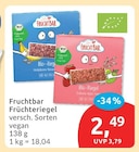 Fruchtriegel von Fruchtbar für 2,49 € bei budni im Angebot Fruchtriegel von Fruchtbar im aktuellen budni Prospekt