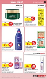 Prix et réduction Crème Hydratante dans le prospectus Intermarché Super en cours Offre Crème Hydratante dans le catalogue Intermarché Super du moment à la page 19