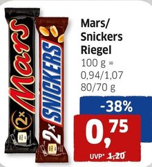Riegel bei BUDNI in Oldenburg Riegel im Angebot bei BUDNI Oldenburg für 0,75 €