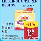 ALDI Nord Potsdam - Dessert-Soße Angebot im Prospekt Dessert-Soße bei ALDI Nord im Potsdam Prospekt für 1,49 €