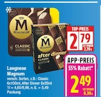 Magnum von Langnese für 2,49 € bei EDEKA im Angebot Magnum von Langnese im aktuellen EDEKA Prospekt