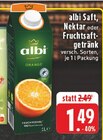 Saft Orange Angebote von albi bei EDEKA Dülmen für 1,49 €