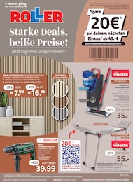 Der aktuelle ROLLER Prospekt "Starke Deals, heiße Preise!"