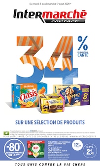 Prospectus Intermarché en cours, "34% EN AVANTAGE CARTE SUR UNE SÉLECTION DE PRODUITS", page 1 sur 16