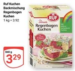 Kuchen Backmischung Regenbogen Kuchen im Angebot bei GLOBUS in Worms Kuchen Backmischung Regenbogen Kuchen Angebote von RUF bei GLOBUS Worms für 3,29 €