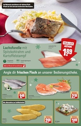 REWE Forelle im Prospekt 