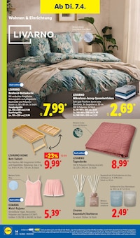 Bett im aktuellen Lidl Prospekt (Ludwigshafen (Rhein)) Bett im Lidl Prospekt "LIDL LOHNT SICH" mit 68 Seiten (Ludwigshafen (Rhein))
