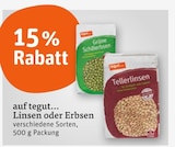 Grüne Schälerbsen im tegut Prospekt Grüne Schälerbsen von tegut im aktuellen tegut Prospekt für