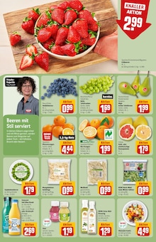 Erdbeeren im REWE Prospekt "Dein Markt" mit 32 Seiten (Frankfurt (Main))