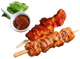 Hähnchenspieß mariniert Barbecue Angebote bei REWE Kamen für 1,79 €