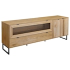 Aktuelle Fernseher Angebote bei XXXLutz in Filderstadt Aktuelles TV-ELEMENT Holz, Holzwerkstoff, Glas Schwarz, Eichefarben Angebot bei XXXLutz in Filderstadt ab 424,48 €