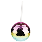 Gobelet boule disco et paille dans le catalogue Gifi