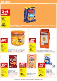 Prix et réduction Doritos dans le prospectus Carrefour en cours Offre Doritos dans le catalogue Carrefour du moment à la page 47