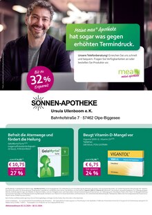 mea - meine apotheke Prospekt Unsere November-Angebote mit  Seiten