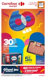 Catalogue Carrefour Market avec 14 pages de promos Prospectus Carrefour Market, "60 ans", pages, 30/05/2023 - 11/06/2023