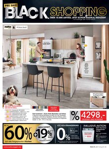 Küche im aktuellen Zurbrüggen Prospekt (Bochum) Küche im Zurbrüggen Prospekt "PRE SALE BLACK SHOPPING" mit 44 Seiten (Bochum)
