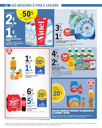 Offre Eau Minérale dans le catalogue E.Leclerc du moment à la page 14