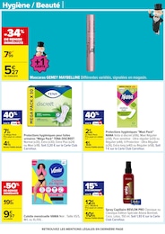 Prix et réduction Mascara dans le prospectus Carrefour en cours Offre Mascara dans le catalogue Carrefour du moment à la page 63