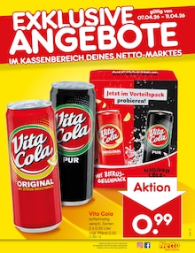 Cola im Netto Marken-Discount Prospekt "Aktuelle Angebote" mit 63 Seiten (Hamburg)