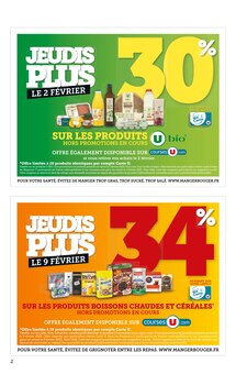 Catalogue Super U, 31/01/2023 - 12/02/2023, Super U, 16 pages Prospectus Super U en cours, "Super U", 16 pages