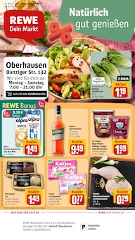 REWE Prospekt der Woche "Dein Markt" Seite 1, 20.07.2026 bis 25.07.2026 für Oberhausen Aktueller REWE Prospekt "Dein Markt" Seite 1 von 30 Seiten für Oberhausen