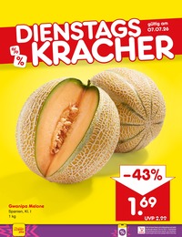 Melone im Netto Marken-Discount Prospekt Melone im Netto Marken-Discount Prospekt "Aktuelle Angebote" auf Seite 12