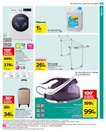 Offre Electroménager Linge dans le catalogue Carrefour du moment à la page 61