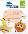 Knusper-Schnitte Banane & Kürbis Angebote von Freche Freunde bei Rossmann Eberswalde für 1,79 €