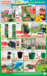 Prospectus Discount Alimentaire de Norma à Sausheim: "Votre Discounter Régional", 12 pages, 08/07/2026 - 14/07/2026
