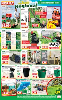 Catalogue Norma de la semaine 28, "Votre Discounter Régional", page 1, 08/07/2026 - 14/07/2026 Prospectus Norma en cours, "Votre Discounter Régional", page 1 sur 12