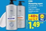 Shampoing expert - CIEN - Lidl Shampoing expert - CIEN à 1,49 € dans le catalogue Lidl