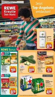Krombacher im aktuellen REWE Prospekt (Friedrichshafen) Krombacher im REWE Prospekt "Dein Markt" mit 18 Seiten (Friedrichshafen)