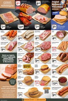 Wurst im aktuellen GLOBUS Prospekt (Erfurt) Wurst im GLOBUS Prospekt "Aktuelle Angebote" mit 29 Seiten (Erfurt)