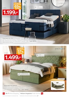 Bett im aktuellen XXXLutz Möbelhäuser Prospekt (Recklinghausen) Bett im XXXLutz Möbelhäuser Prospekt "Betten Spezial" mit 16 Seiten (Recklinghausen)