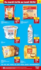 Promos Yaourt nature dans le catalogue "XXL DÉCOUVREZ NOS MÉGA FORMATS À PRIX DISCOUNT" de Aldi à la page 16