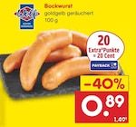Netto Marken-Discount Bad Staffelstein - Bockwurst Angebot im Prospekt Bockwurst bei Netto Marken-Discount im Bad Staffelstein Prospekt für 0,89 €
