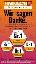 Aktueller Hornbach Baumärkte Prospekt in Bornheim und Umgebung, "Wir sagen Danke." mit 33 Seiten, 01.10.2025 - 29.10.2025