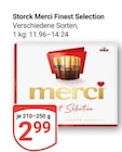 Merci Finest Selection Angebote von Storck bei GLOBUS Weinheim für 2,99 €