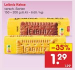 Kekse im Netto Marken-Discount Prospekt Kekse von Leibniz im aktuellen Netto Marken-Discount Prospekt für 1,29 €