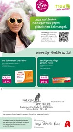 Aktueller mea - meine apotheke Apotheke Prospekt in Much und Umgebung, "Unsere Juli-Angebote" mit 4 Seiten, 01.07.2025 - 31.07.2025