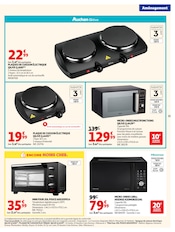 Promos Micro-Ondes dans le catalogue "LA RENTRÉE À PRIX K.O." de Auchan Hypermarché Micro-Ondes en promo dans le catalogue Auchan Hypermarché à la page 15
